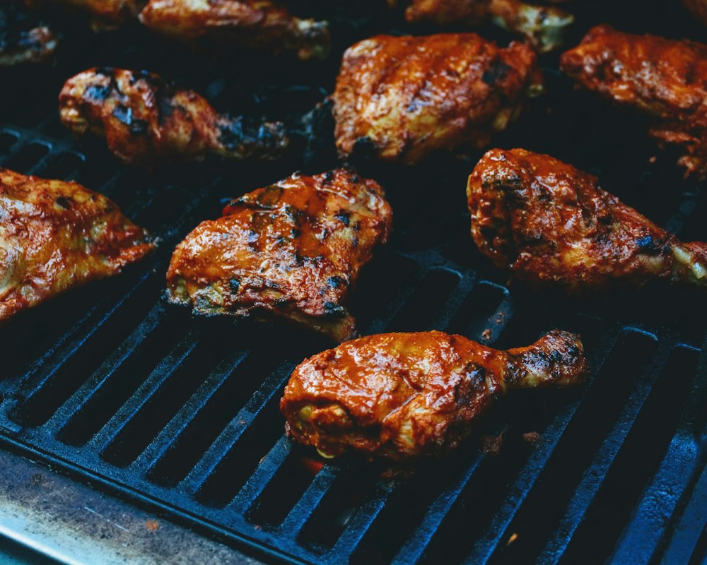 Chicken on the grill